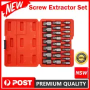 25Pcs Damage Screw Extractor Set Multi-Spline Easy Out Broken Bolt Remover Tools
