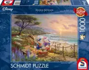 NEW & SEALED Schmidt 59951 Thomas Kinkade Disney Donald & Daisy 1000 Pc Puzzle