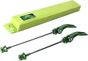 Front Rear Bicycles Skewer - Quick Release Skewer Clip Bolt Lever Set - Heavy Duty Aluminum Alloy Wheel Hub Lever Set for Road Bike