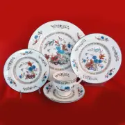 JAMESTOWN R4613 by Wedgwood 5 Piece Place Setting NEW NEVER USED made in England