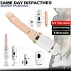 Sex Machine Realistic Thrusting Dildo Vibrator Remote Control Adult Sex Toy