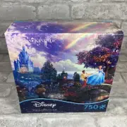 Thomas Kinkade Cinderella Starlight Disney Collection 750 Piece Jigsaw Puzzle