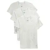 在飛比找遠傳friDay購物優惠-Ralph Lauren 2023男時尚棉質白色V領短袖內衣