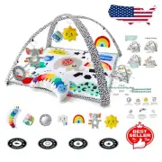 Unisex Baby Play Mat & Play Gym for Tummy Time - Engaging 7-in-1 Experience