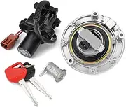 Ignition Switch for CBR600RR 2007-2017 CB1000 CB1000R 2009-2014 CB 1000 Ignition Switch Lock Motorcycle Lockset Fuel Cover Seat Lock Key Motorcycle Ignition Switch Lock