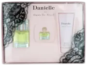 Danielle by Danielle Steel For Women SET: EDP Spray + Body Lotion + Mini NEW