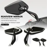 CNC Rearview Mirror Universal For Honda NC700X NC750X CL500 XL750 Transalp CB500