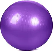 GOOHOCHY Yoga Ball Thickened Stability Heights with Air Pump Stylish and Versatile Exercise Equipment for Yoga and Fitness Workouts