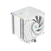 DeepCool AK500 DIGITAL WHITE High-Performance CPU Cooler, 5 Copper Heat Pipes, Single-Tower Heatsink