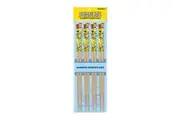 8pc Gamago Bamboo Chopsticks Set Reusable Asian Noodle Utensil Peanuts Cast