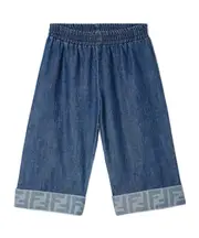Fendi Kids Lightweight Denim Pants 18M,36M,24M blue