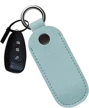 USB Drive Leather Case - Anti Loss Key Ring USB Holder, Flash Storage Organizer | Small Flash Drive Keeper for Students, Teachers, Workers, Commutes, Portable PU USB Pouch for Everyday Outings