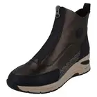Ladies Rieker Casual Wedge Ankle Boots N9381