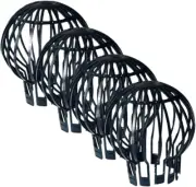 4Pcs Drain Filter Mesh Gutter Guards Leaf Guards for Gutters Rain Gutter Guards