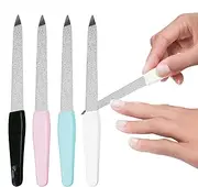 Hand Files for Nails,Fingernail Files Double-Sided Manicure Stick | Manicure Tools Multipurpose Emery Boards for Trimming Buffing Shaping