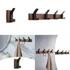Wall Hook for Hanging Lightweight Wooden Coat Rack for Coats Jackets Scarfs