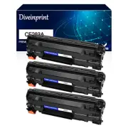 3PK CF283A Toner Cartridge For HP 83A LaserJet Pro MFP M127fp M128fn M225dn