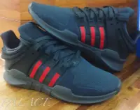 在飛比找Yahoo!奇摩拍賣優惠-ADIDAS EQT SUPPORT ADV 黑紅 紅綠線 