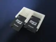 SD Card Box Storage Organizer with microSD Adapter Lid 3D Printed - PICK COLOR