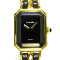 在飛比找蝦皮購物優惠-二手 CHANEL 手錶 H0001 黑色