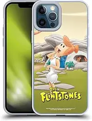 Head Case Designs Officially Licensed The Flintstones Wilma Flintstones Characters Soft Gel Case Compatible with Apple iPhone 12 Pro Max