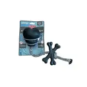 Miranda Lambert MuttNation Dog Rope Tug Treat Dispensing Skull Bones NWT