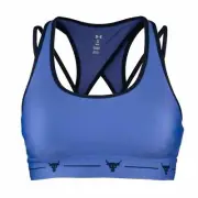 Under Armour Womens Project Rock Armour Crossback Strappy Sports Bra XS 13468...
