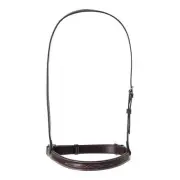 Huntley Equestrian Fancy Stitched Raised Crank Noseband Full Australian Nut