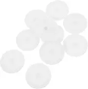 Levemolo Effortless Lint Roller Replacement 10pcs Plastic Covers Pet Hair Remover for Clothing Rugs