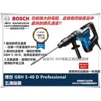 在飛比找台北益昌優惠-【台北益昌】台北益昌 德國 BOSCH 5溝 GBH 5-4