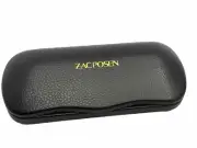 NEW Zac Posen Black Hard Clamshell Sunglasses Case With Spring Closure