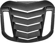 ABS Rear Window Louvers In Matte Black Compatible For Ford Mustang 2015 2016 2017 2018 2019 2020 2021