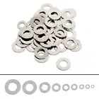600pcs 304 Flat Washer Washers Assortment Set Value Kit Stainless Steel