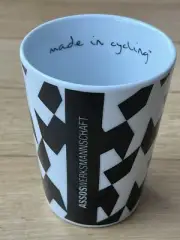 Assos Mug model 16.65.09.99. Made in Cycling logo