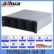 Dahua NVR616H-64-XI EPTZ 64CH 3U 16HDDs WizMind Network Video Recorder H.265+