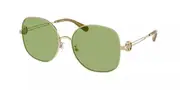Tory Burch TY6112 3346/2 Men's Sunglasses Gold Size 56