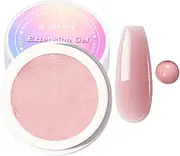Hard Gel for Nails | Non Sticky Gel Extension Nail Glue - Building Gel for Nails, Hard Builder Nail Gel Kit for Salon and
