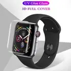 UV Glass Screen Protector for Apple Watch Series 7/6/5/4/3 41/45/40/44/38/42mm