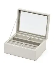 [One Six Eight London] Robyn Jewellery Box Medium in Cool Grey