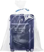 Xsourcer Jumbo Clear Storage Bags, Pack of 12, 40" x 60" XXL, Waterproof Luggage for Comforter Blanket Suitcase, Large Heavy Duty Moving, Dustproof Plastic Cover for Chairs