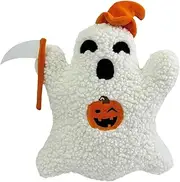 Ghost Spooky Pillows - Ghost-Shaped Plush | Halloween Cuddle Pillow Ghost | 20cm Cute Ghost Decorative Pillow for Halloween Sofa Bed Holiday Party Decorations Christmas Decorations