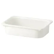 TROFAST storage box, white, 42x30x10 cm
