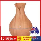 130ml Ultrasonic Air Humidifier Wood Grain Air Humidifier Purifier for Home