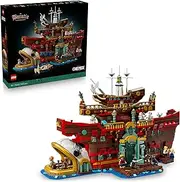 LEGO® ONE Piece The Baratie Floating Restaurant 75640, Toy Set for Anime Lovers and Fans of The Netflix Live Action Show, Model Kit Merch of Pirate Boat Adventure, Building Set for Adults