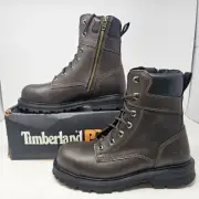 Timberland PRO Magnus 8" Steel Toe 'Dark Brown' / TB 0A25YM 214 / Size 7.5 Wide