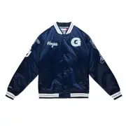 Men's Mitchell & Ness Navy Blue NCAA Georgetown Hoyas Champ City Heavyweight