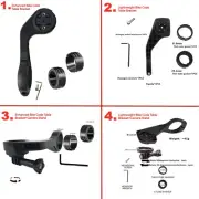 For Garmin Edge GPS Enhanced Bike Stem Computer Mount Holder Bracket Adapter