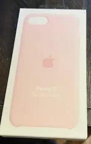 50 Apple Silicone Case for iPhone SE 3rd Gen / SE 2nd GEN MN6H3ZM/A -Chalk Pink