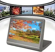 Digital Film and Slide Scanner, 7 Inch HD Colour Screen Film Scanner, Converts 135/126KPK/110/Super8 Film Negatives and Slides to High Resolution 48MP JPEG Digital Photos (EU Plug)