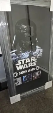 Darth Vader Signed Helmet Dave Prowse With COA